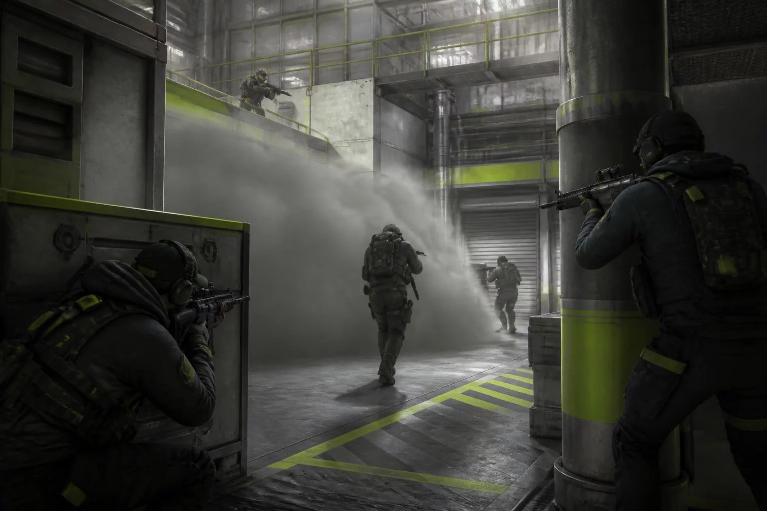 Original Counter-Strike 2 editorial game illustration